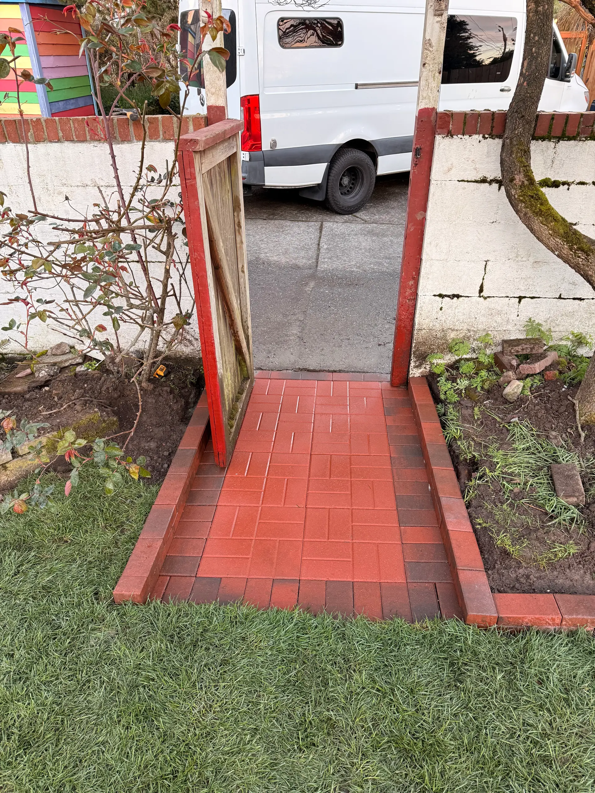O's Sons Construction paver, sod and yard project in Mountlake Terrace, WA