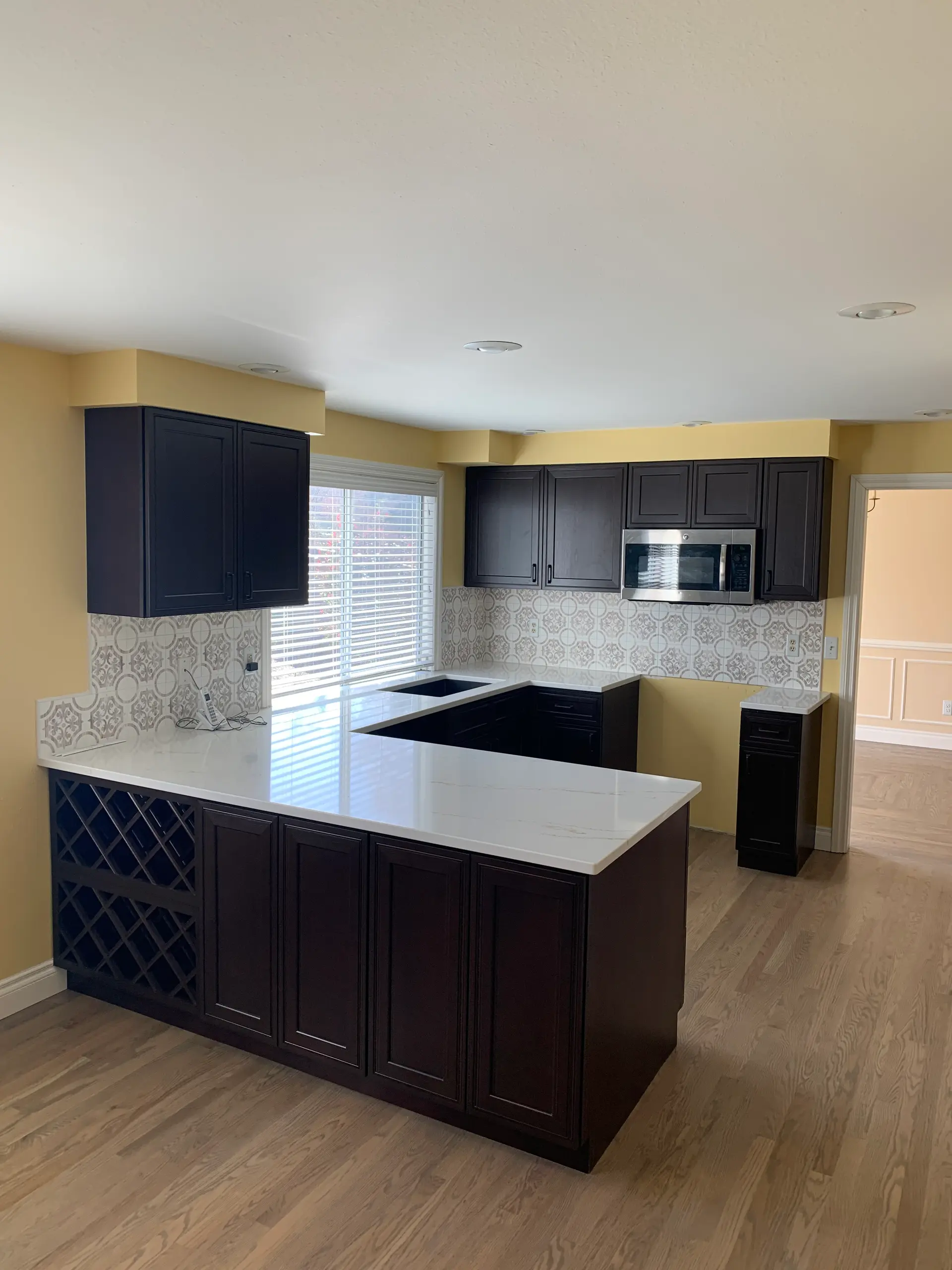 Renovated kitchen after water damage reconstruction in Snohomish County WA